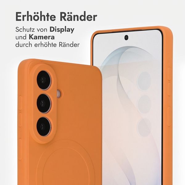 imoshion Color Back Cover mit MagSafe Samsung Galaxy S26 - Orange