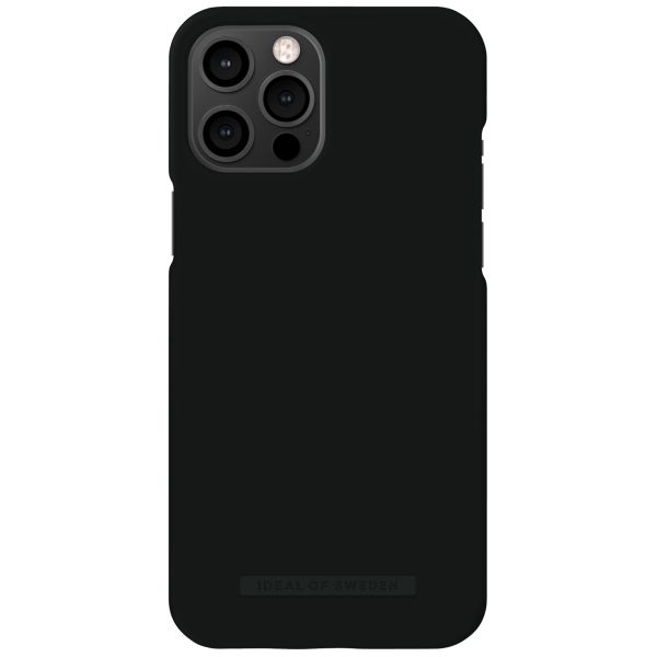 iDeal of Sweden Seamless Case Back Cover für das iPhone 12 Pro Max - Coal Black