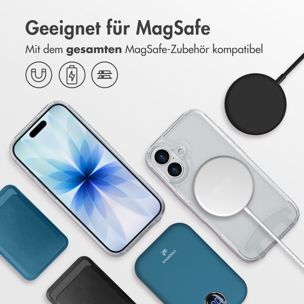 imoshion MagSafe Hülle mit abnehmbarem Band Apple iPhone 17 - Transparent