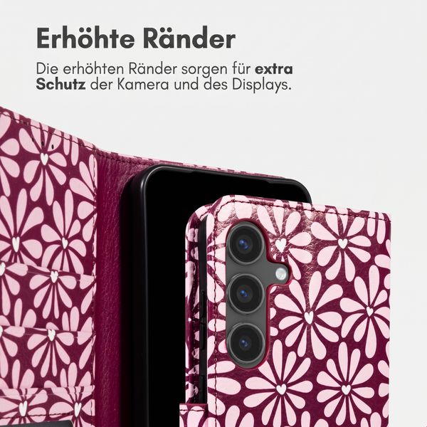 imoshion Design Klapphülle Samsung Galaxy S25 - Bloom Love Blush