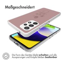 imoshion Design Hülle für das Samsung Galaxy A53 - Floral Pink