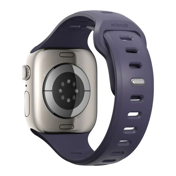 Nomad Tempo Silikonarmband für das  Apple Watch Series 1 - 11 / SE / Ultra (44/45/46/49 mm) - Purple