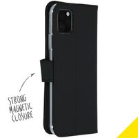 Accezz Wallet TPU Klapphülle Schwarz für das iPhone 11 Pro Max