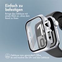 imoshion Full Cover Hardcase für Apple Watch Series 10 - 46 mm - Silber