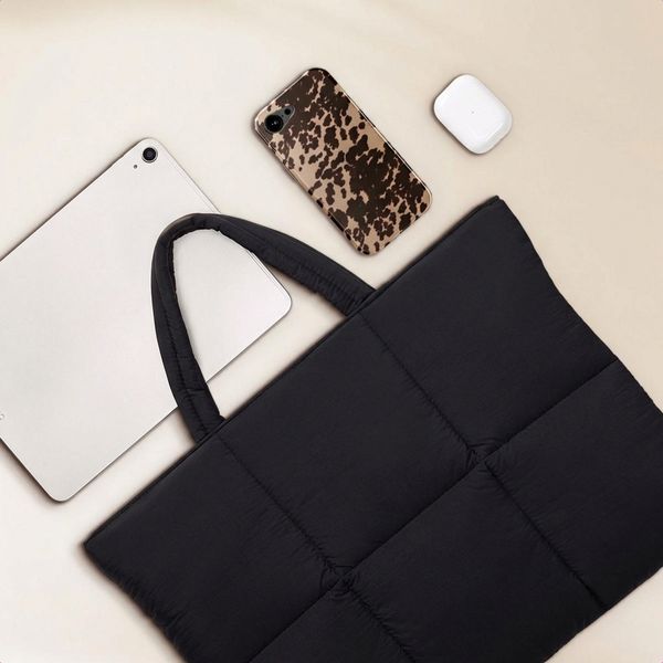 Selencia Vaya Puffy Laptoptasche 16 Zoll - Midnight Black