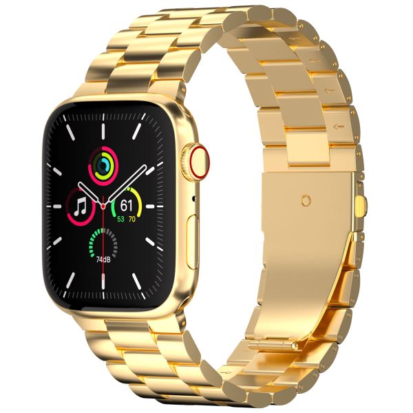 imoshion Edelstahlarmband für das Apple Watch Series 1 bis 10 / SE / Ultra (2) (44/45/46/49 mm) - Gold