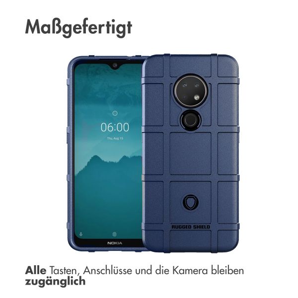 imoshion Rugged Shield Backcover für das Nokia 6.2 / Nokia 7.2 - Dunkelblau