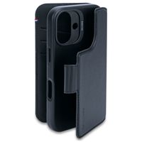 Decoded 2 in 1 Leather Klapphülle MagSafe Apple iPhone 16 - Navy