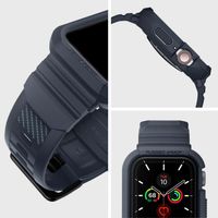 Spigen Rugged Armor™ Pro Case Dunkelblau für die Apple Watch 44 mm / 45 mm