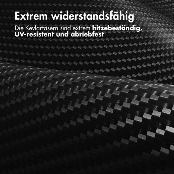 Accezz MagSafe Kevlar® Hülle Apple iPhone 17e / 16e - Schwarz