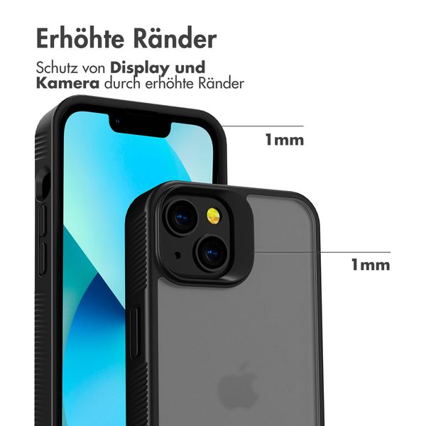 Accezz Rugged Frosted Back Cover für das Apple iPhone 13