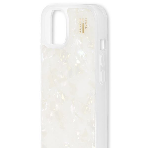 iDeal of Sweden Pearlized Case Apple iPhone 13/14/15/16e - Weiß