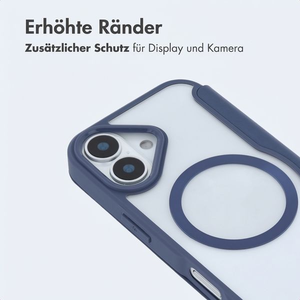 imoshion Transparente Bookcase mit MagSafe Apple iPhone 17 - Blau