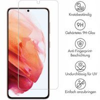 Accezz Displayschutz 2er-pack aus gehärtetem Glas Samsung Galaxy S21