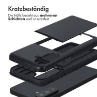 imoshion Backcover mit Kartenfach Samsung Galaxy A37 (5G) - Schwarz