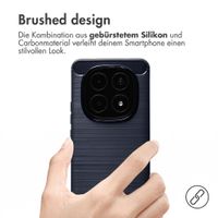 imoshion Brushed Back Cover Xiaomi Redmi Note 15 Pro (4G) - Dunkelblau