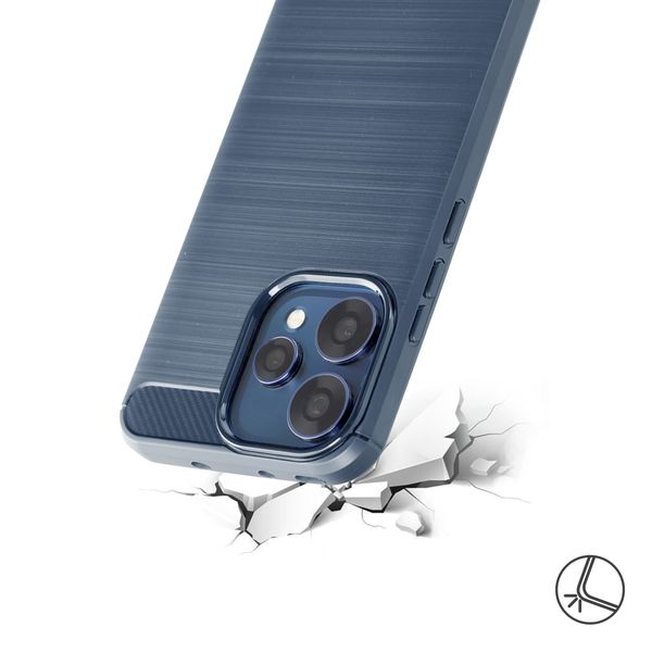 imoshion Brushed Back Cover Oppo Reno15 (5G) - Dunkelblau