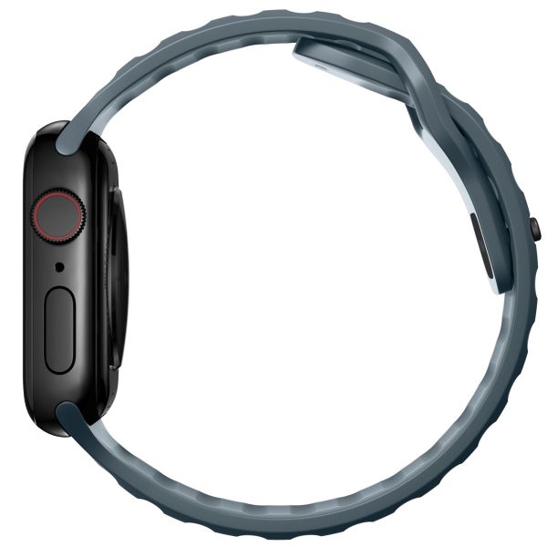 Nomad Sport Band FKM für die Apple Watch Series 1 bis 9 / SE (38/40/41 mm) | Series 10 (42 mm) - Marine Blue