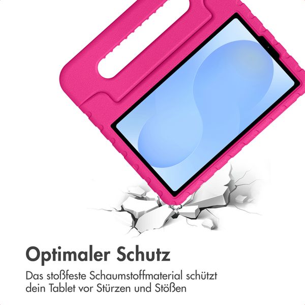 imoshion Schutzhülle mit Handgriff kindersicher Samsung Galaxy Tab A11 / A9 8.7 Zoll - Rosa