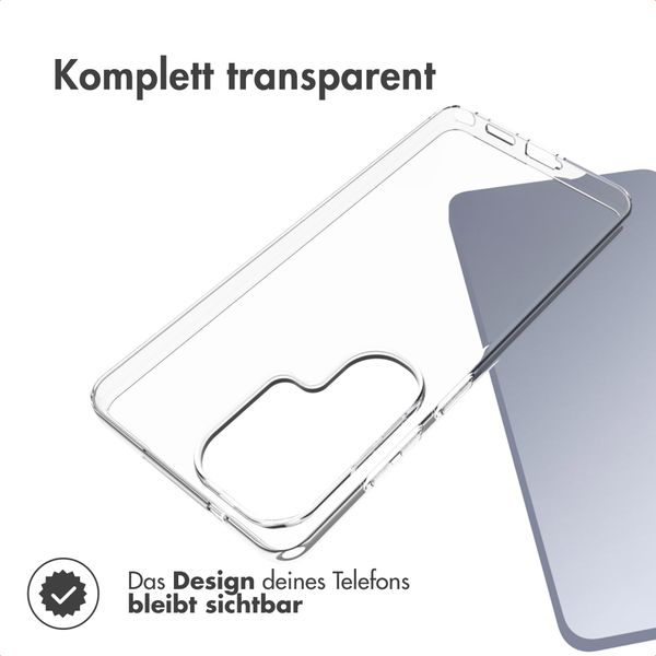 Accezz Clear TPU Backcover Samsung Galaxy S26 Ultra - Transparent