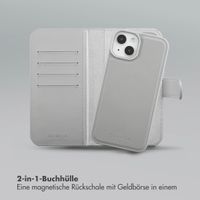 Selencia Olyn Abnehmbare Bookcase mit MagSafe Apple iPhone 14 / 13 - Grau