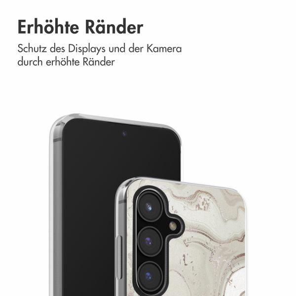 imoshion  Design Hülle für das Samsung Galaxy S24 FE - Sandy Marble