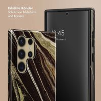 Selencia Vivid Back Cover Samsung Galaxy S24 Ultra - Chic Marble