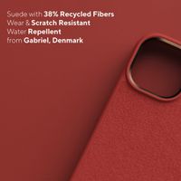 Njorð Collections Wildleder Comfort+ Case für das iPhone 14 Pro Max - Burnt Orange