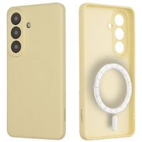 imoshion Color Back Cover mit MagSafe Samsung Galaxy S26 Plus - Vanilla