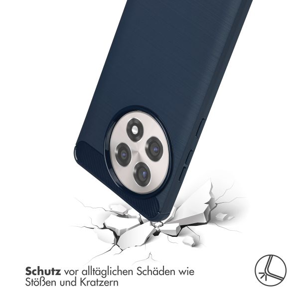 imoshion Brushed Back Cover OnePlus 13R - Dunkelblau