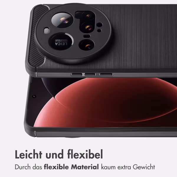 imoshion Brushed Back Cover Xiaomi 15 Ultra - Schwarz