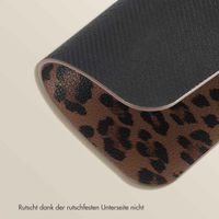 Selencia Sabi Kunstleder-Mauspad - 20 x 24 cm - Mocha Brown