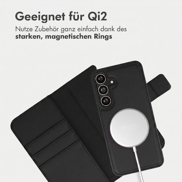 imoshion Herausnehmbare 2-in-1 Luxus-Bookcase Samsung Galaxy S24 FE - Schwarz