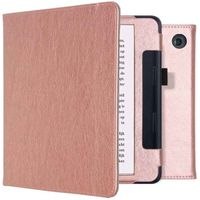 imoshion Vegan Leather Klapphülle Kobo Sage / Tolino Epos 3 - Rosé gold
