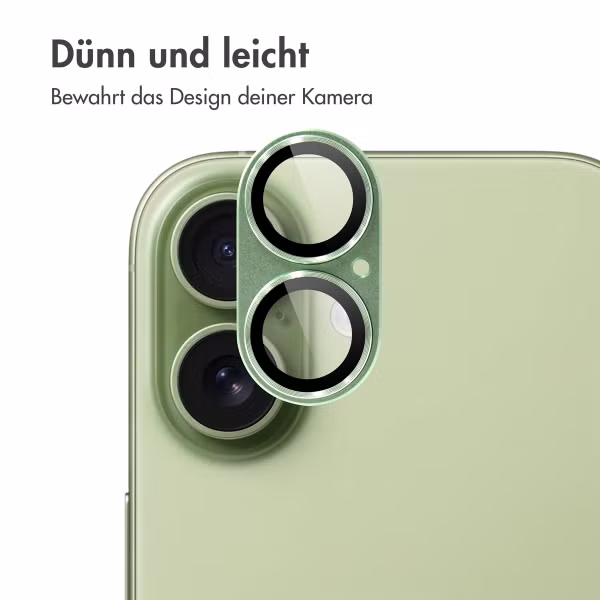 imoshion Kameraprotektor aus Glas 2er-Pack für das Apple Apple iPhone 17 - Sage Green