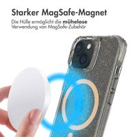 imoshion Klare Glitter-Rückschale mit MagSafe iPhone 15 - Gold