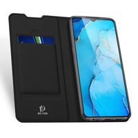 Dux Ducis Slim TPU Klapphülle Schwarz für das Oppo Reno3 / A91