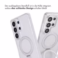 Accezz Ring Stand Backcover mit MagSafe Samsung Galaxy S26 Ultra - Transparent