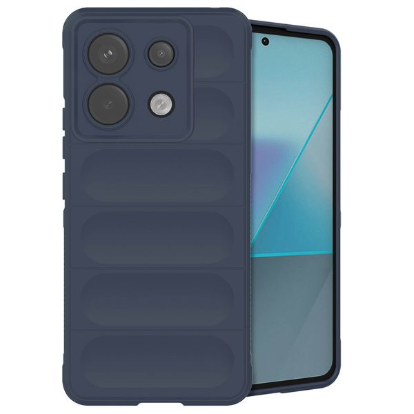 imoshion EasyGrip Back Cover für das Xiaomi Poco X6 Pro - Dunkelblau