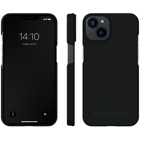 iDeal of Sweden Seamless Case Back Cover für das iPhone 13 - Coal Black