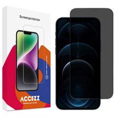 Accezz Privacy Displayschutz aus gehärtetem Glas Apple iPhone 12 (Pro)