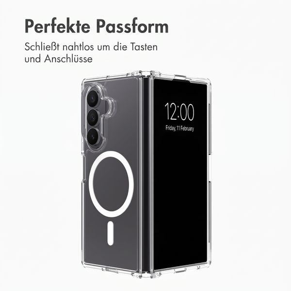 Accezz Xtreme Impact Backcover mit MagSafe Samsung Galaxy Z Fold 8 Ultra - Transparent