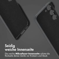 Accezz 2-in-1 Klapphülle aus Leder mit MagSafe Samsung Galaxy S23 - Onyx Black