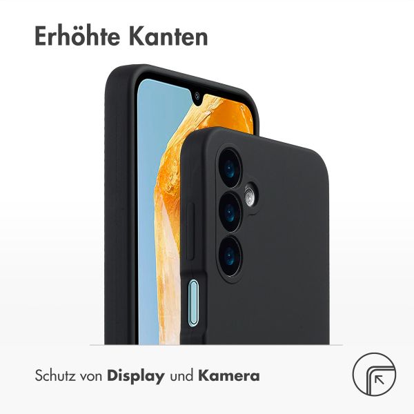 Accezz Liquid Silikoncase Samsung Galaxy A16 - Schwarz