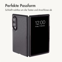 imoshion Kunstleder Backcover Samsung Galaxy Z Fold 8 - Schwarz