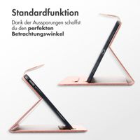 imoshion Mandala Klapphülle Apple iPad 11 (2025) 11 Zoll / iPad 10 (2022) 10.9 Zoll - Rose Gold