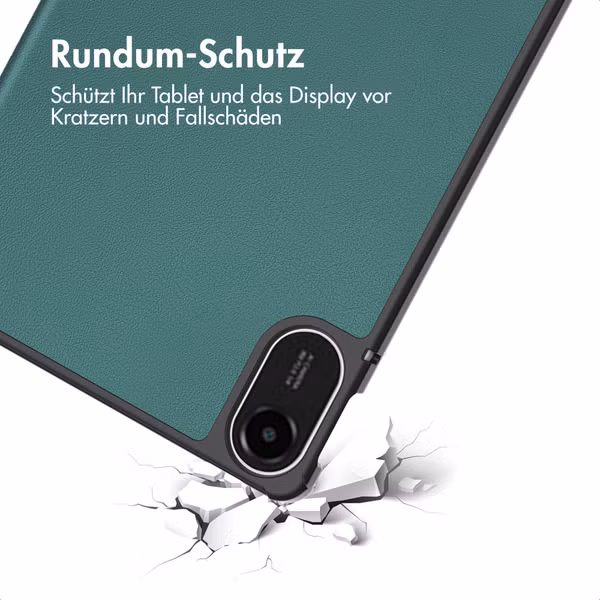 imoshion Trifold Klapphülle Xiaomi Redmi Pad 2 - Dunkelgrün