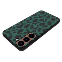 imoshion Design Hülle für das Samsung Galaxy S22 - Leopard - Schwarz / Grün