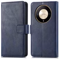 imoshion Luxuriöse Klapphülle Honor Magic 6 Lite - Dunkelblau