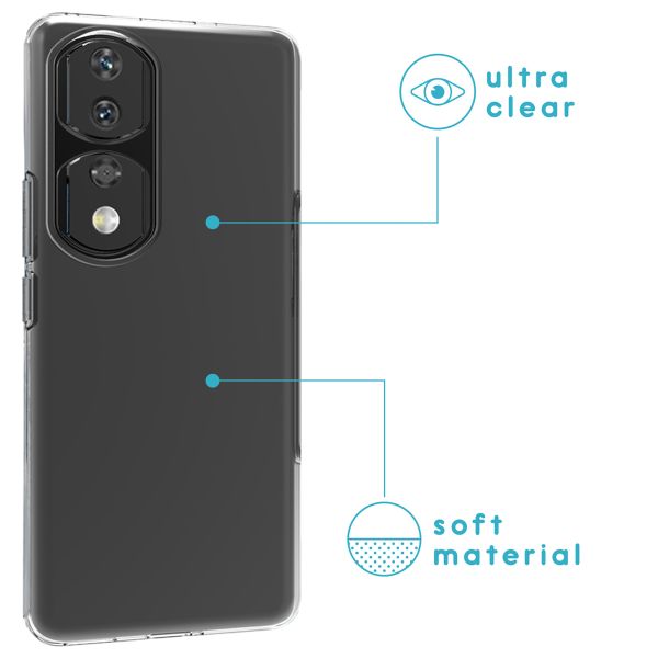 imoshion Gel Case für das Honor 90 Pro - Transparent